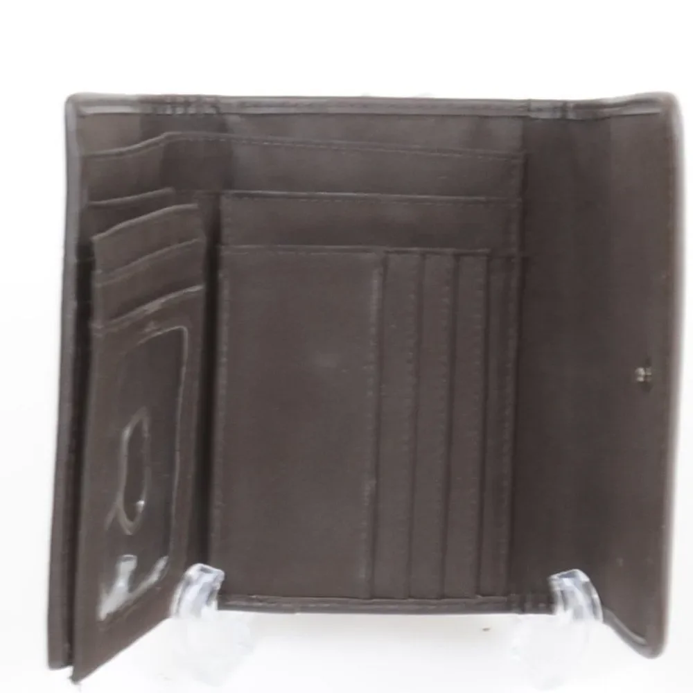 Relic Paisley Grain Tri-fold Wallet Brown Boho Western Coin Purse Card‎ Holder